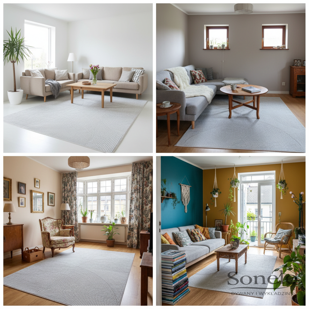 Dywany Sonelo w aranżacjach