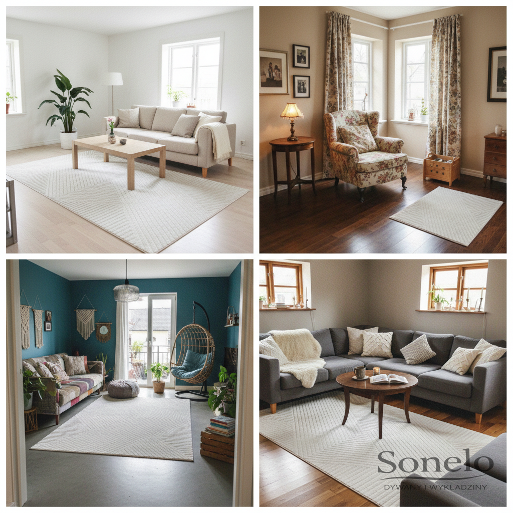 Dywany Sonelo w aranżacjach