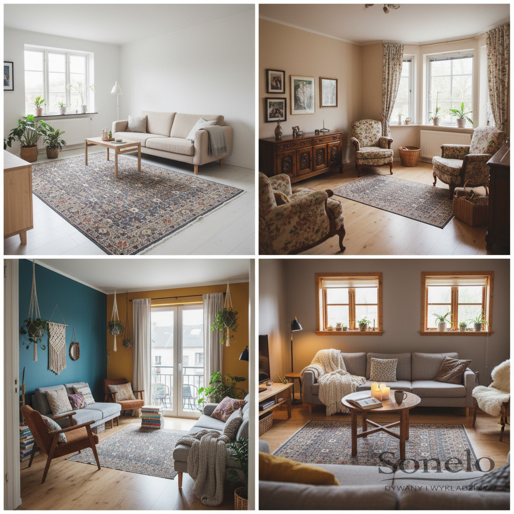 Dywany Sonelo w aranżacjach