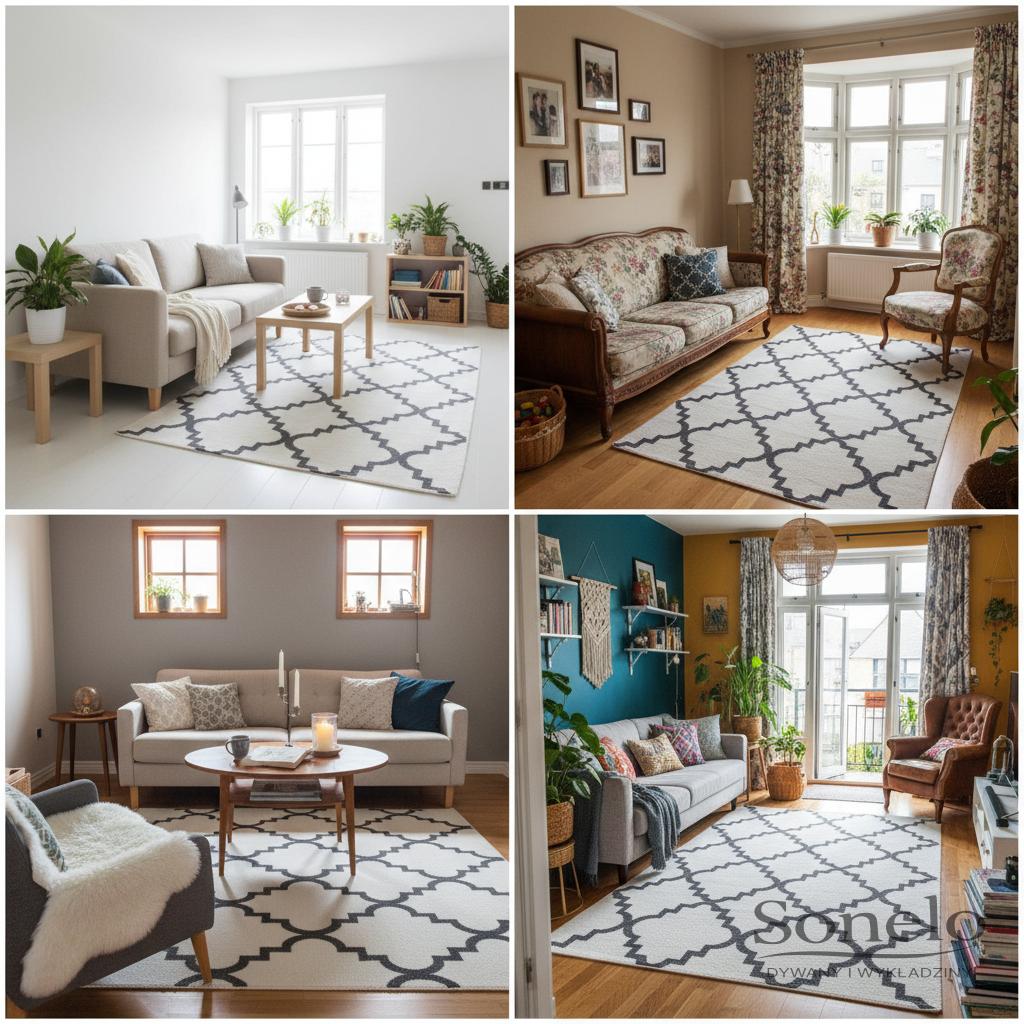 Dywany Sonelo w aranżacjach