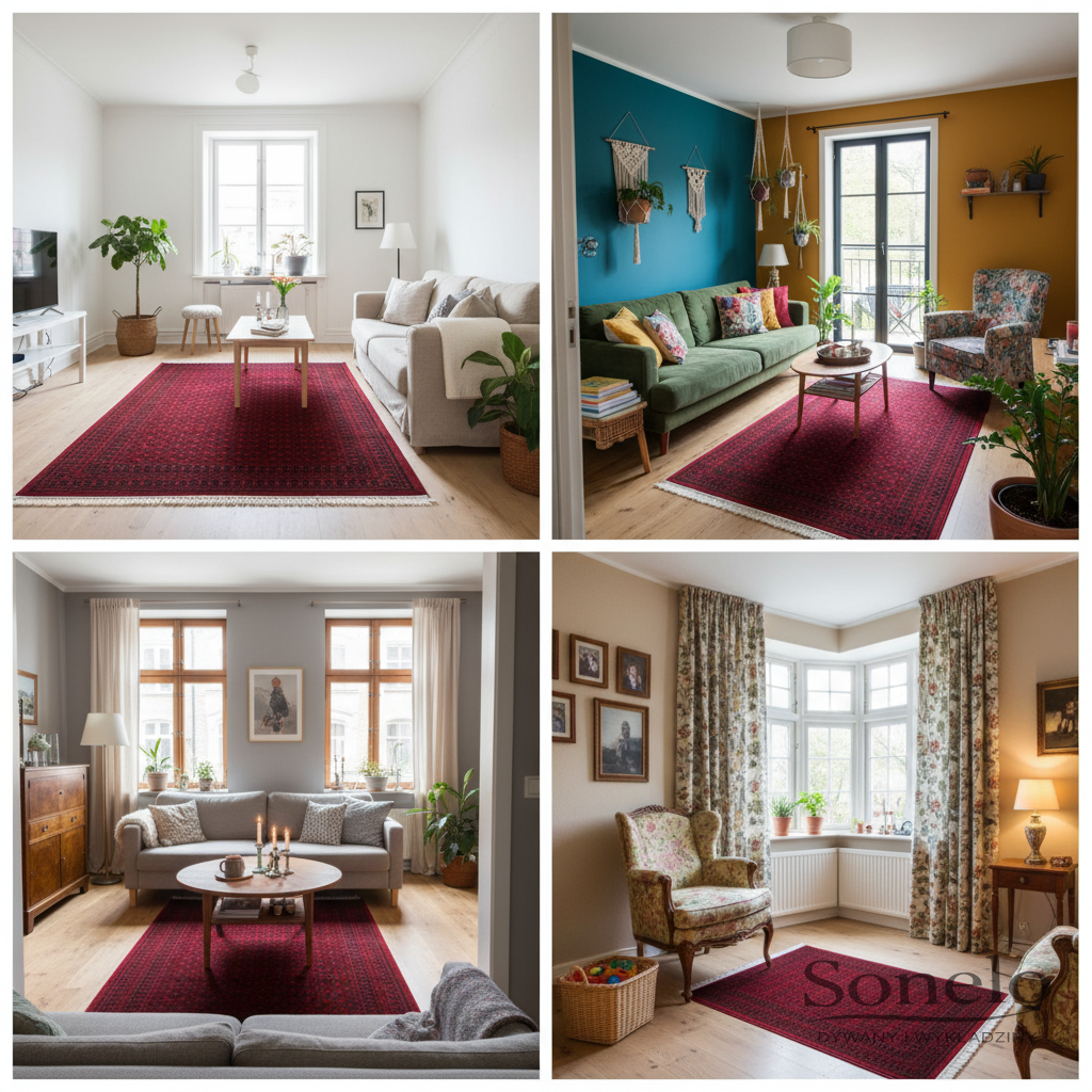 Dywany Sonelo w aranżacjach