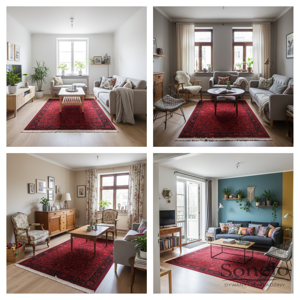 Dywany Sonelo w aranżacjach