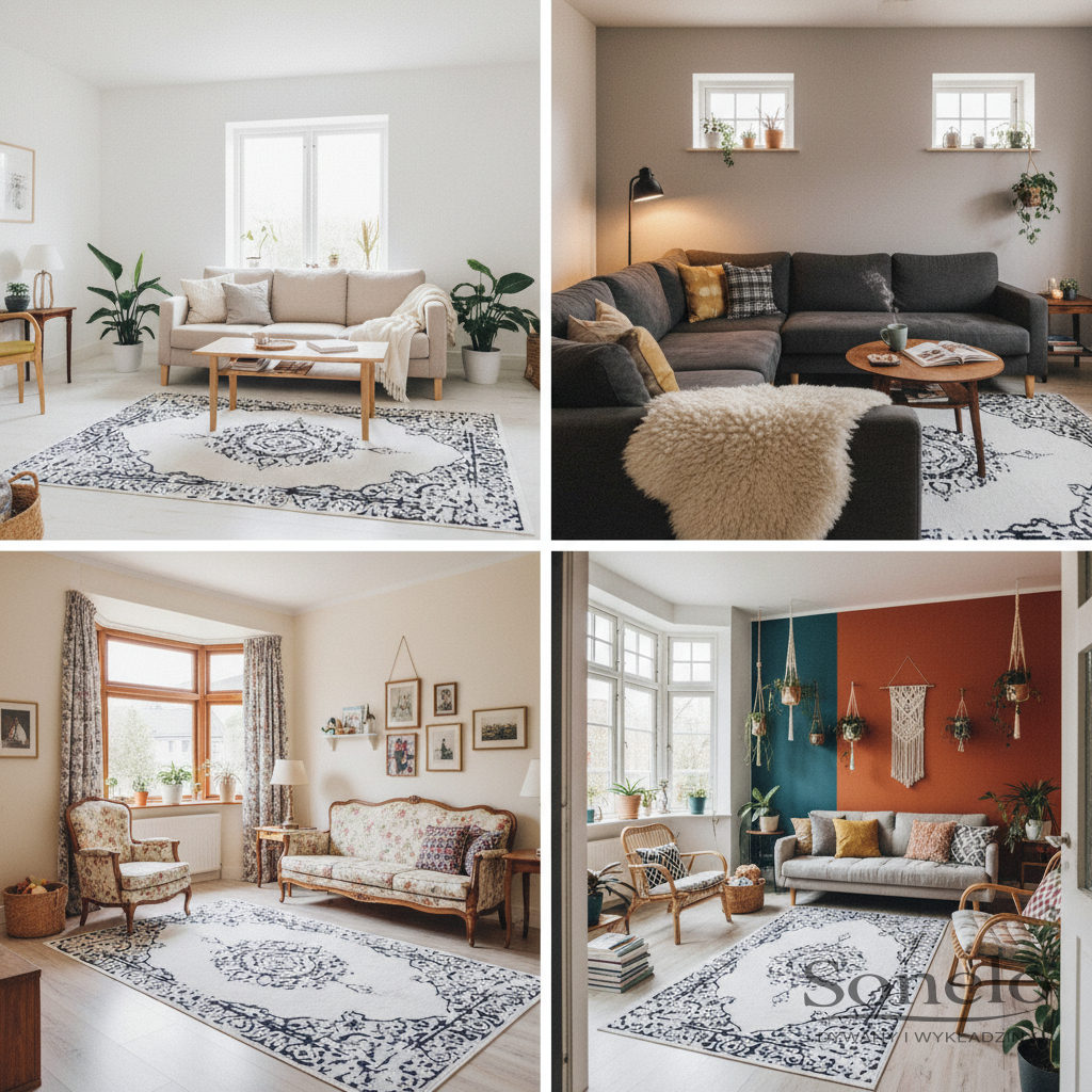 Dywany Sonelo w aranżacjach