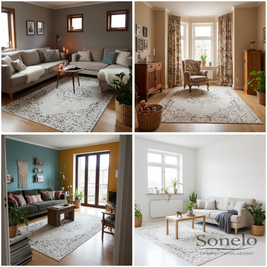 Dywany Sonelo w aranżacjach