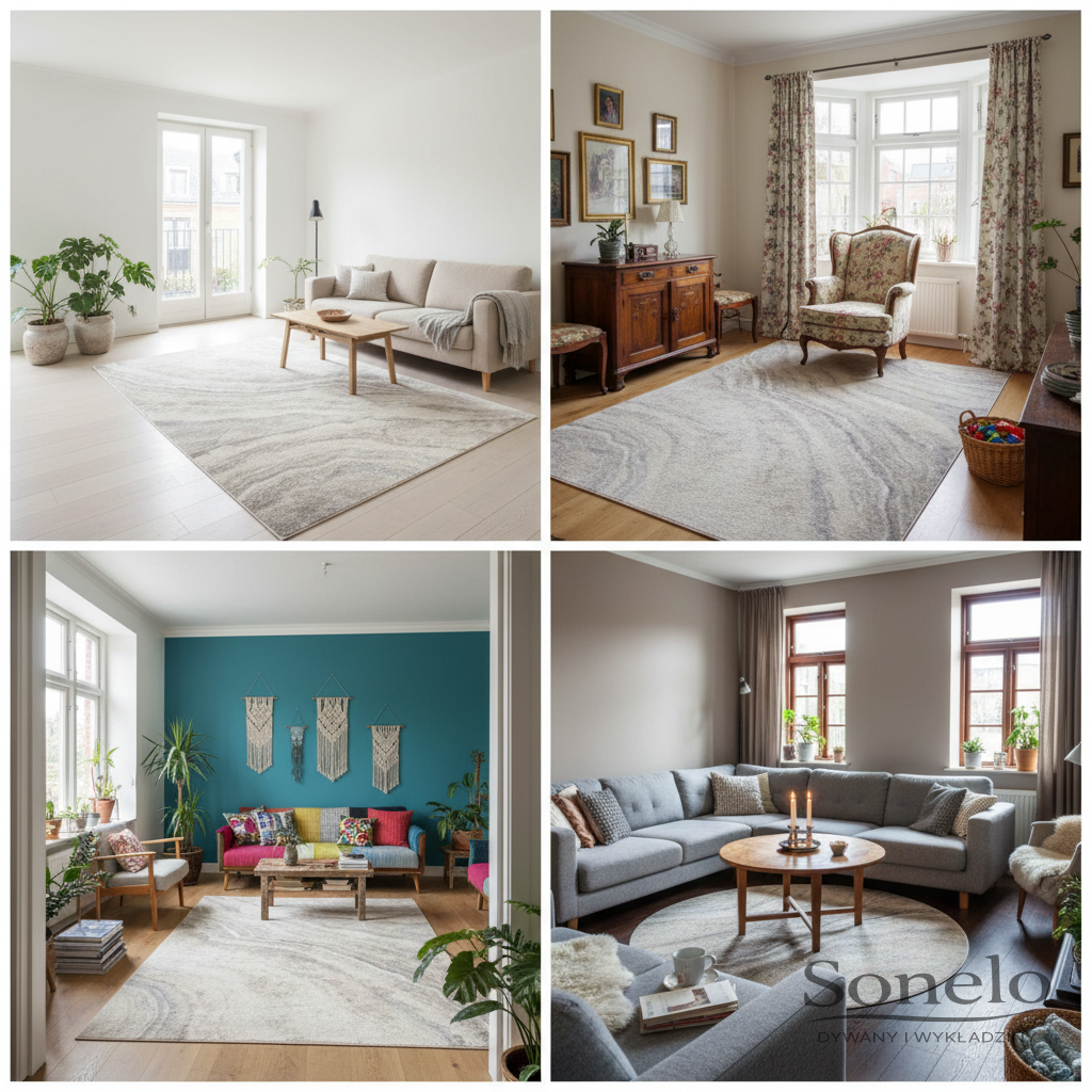 Dywany Sonelo w aranżacjach