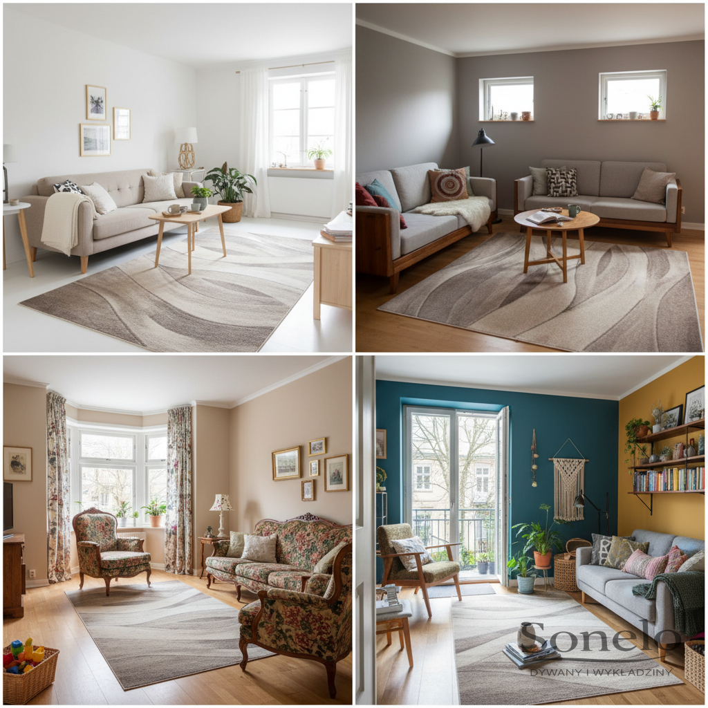 Dywany Sonelo w aranżacjach