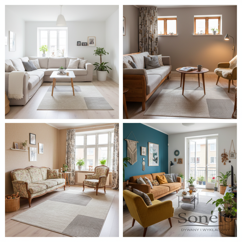 Dywany Sonelo w aranżacjach