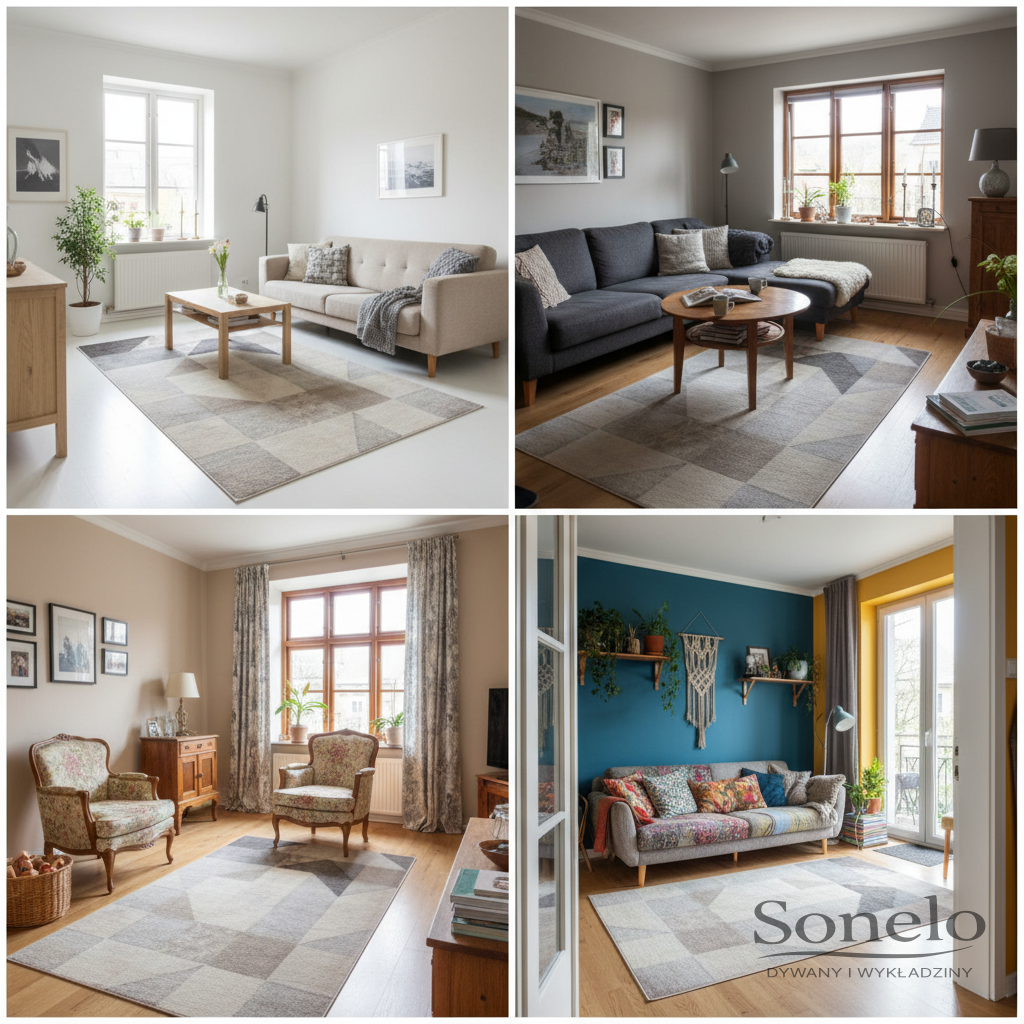 Dywany Sonelo w aranżacjach