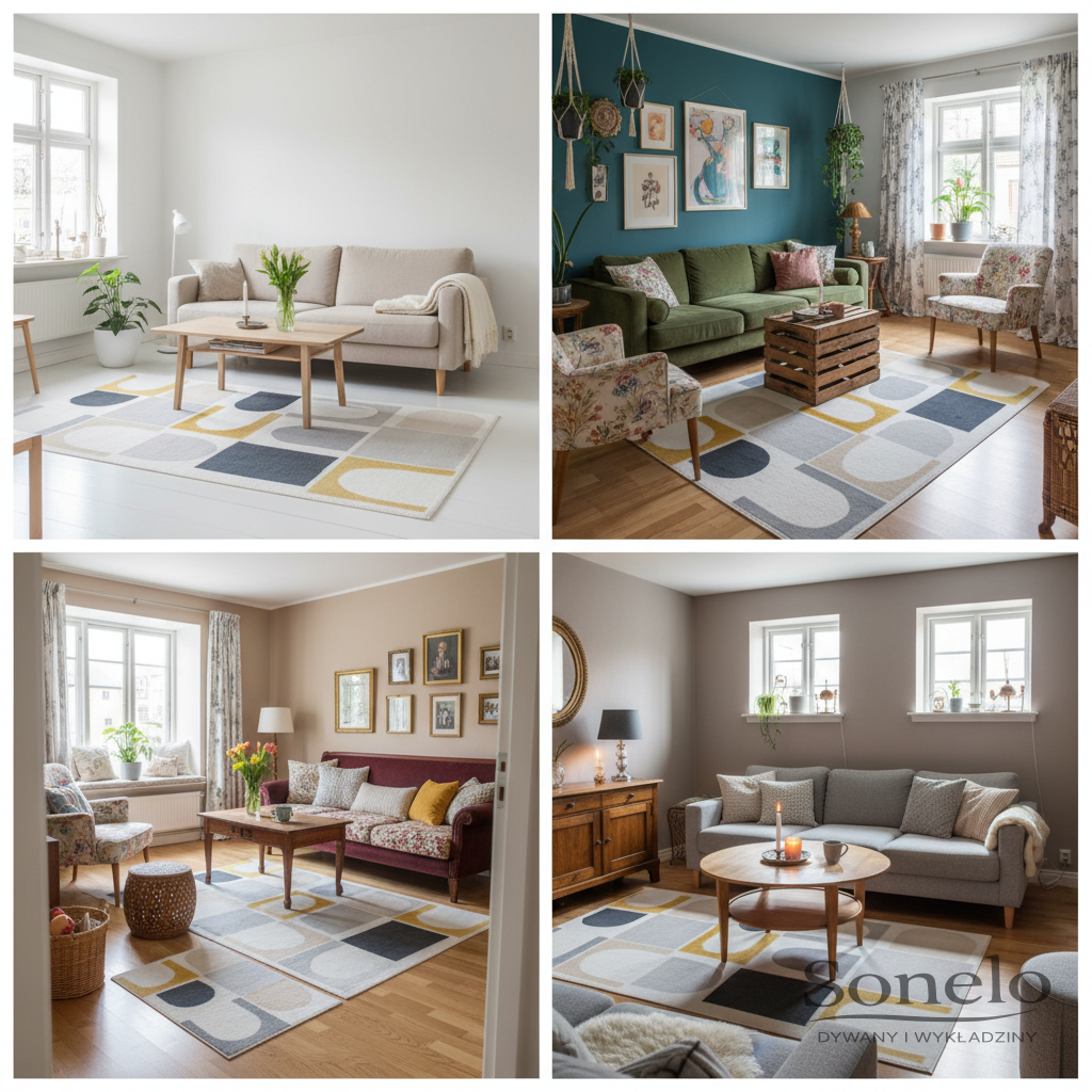 Dywany Sonelo w aranżacjach