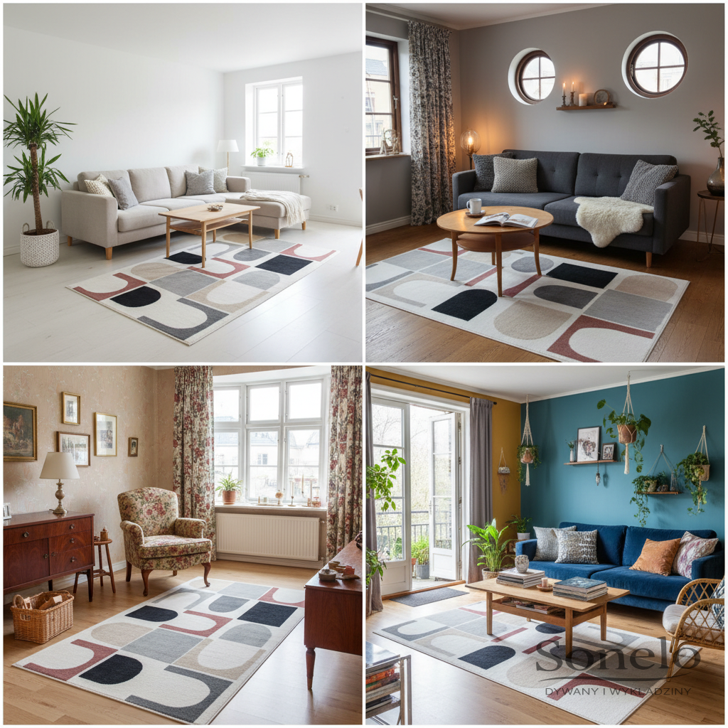 Dywany Sonelo w aranżacjach