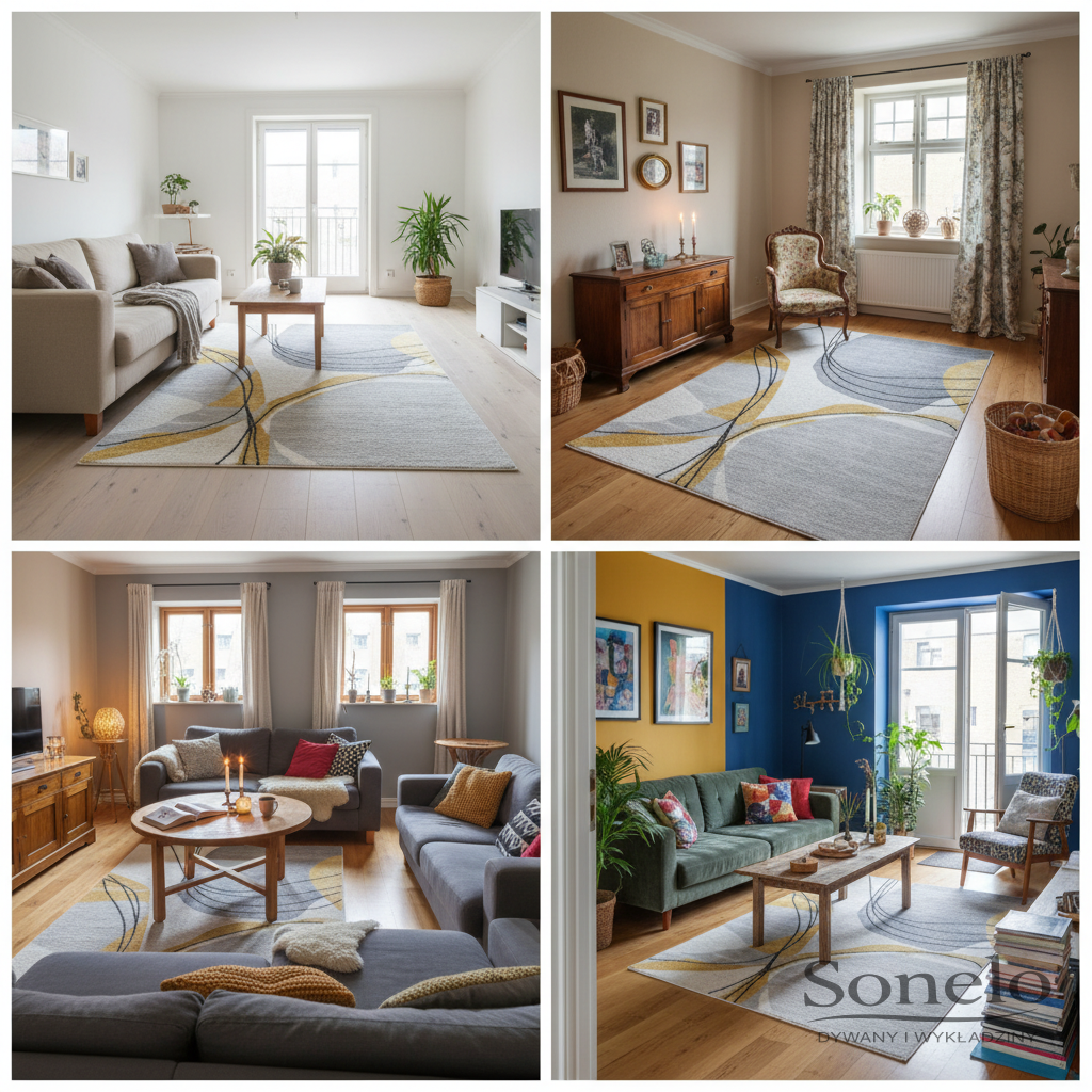 Dywany Sonelo w aranżacjach