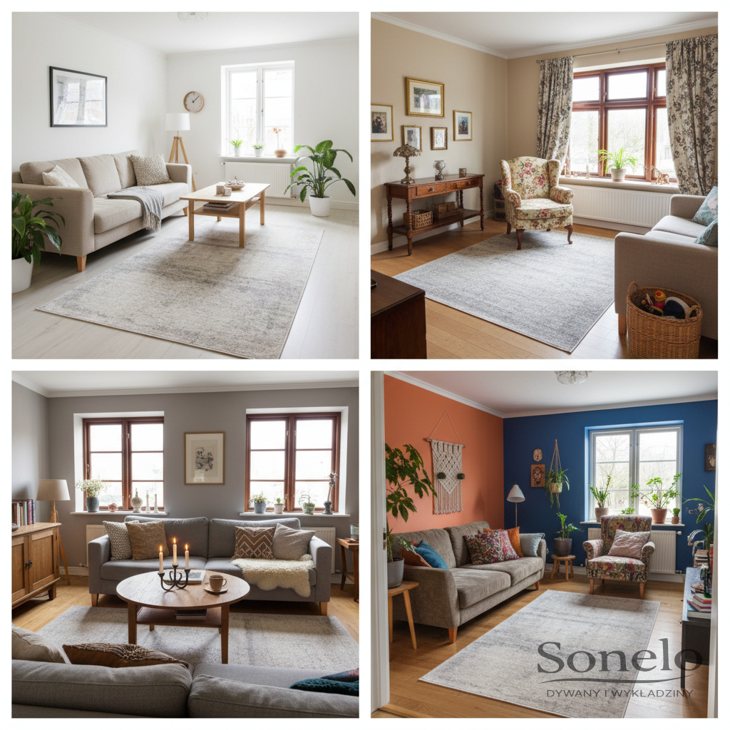 Dywany Sonelo w aranżacjach