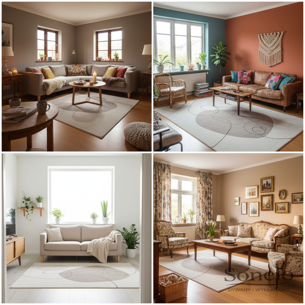 Dywany Sonelo w aranżacjach