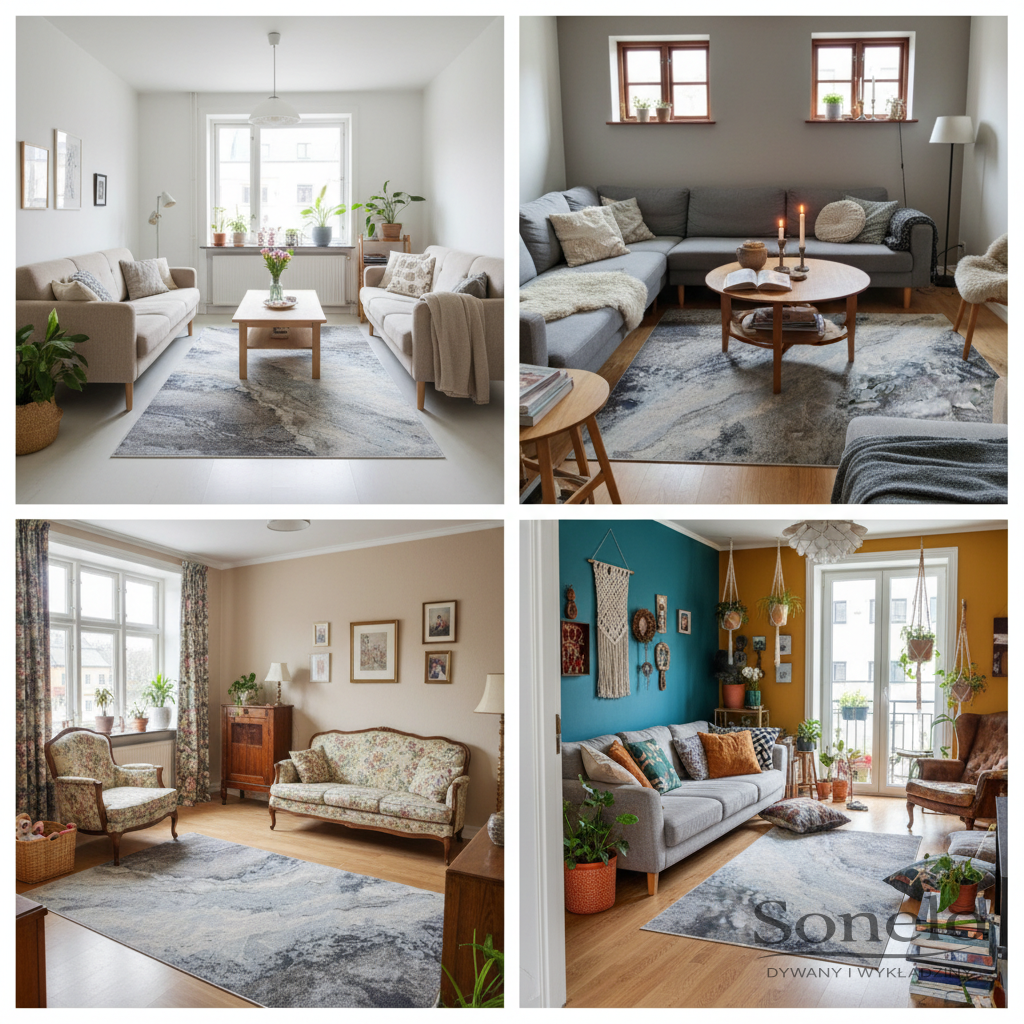 Dywany Sonelo w aranżacjach