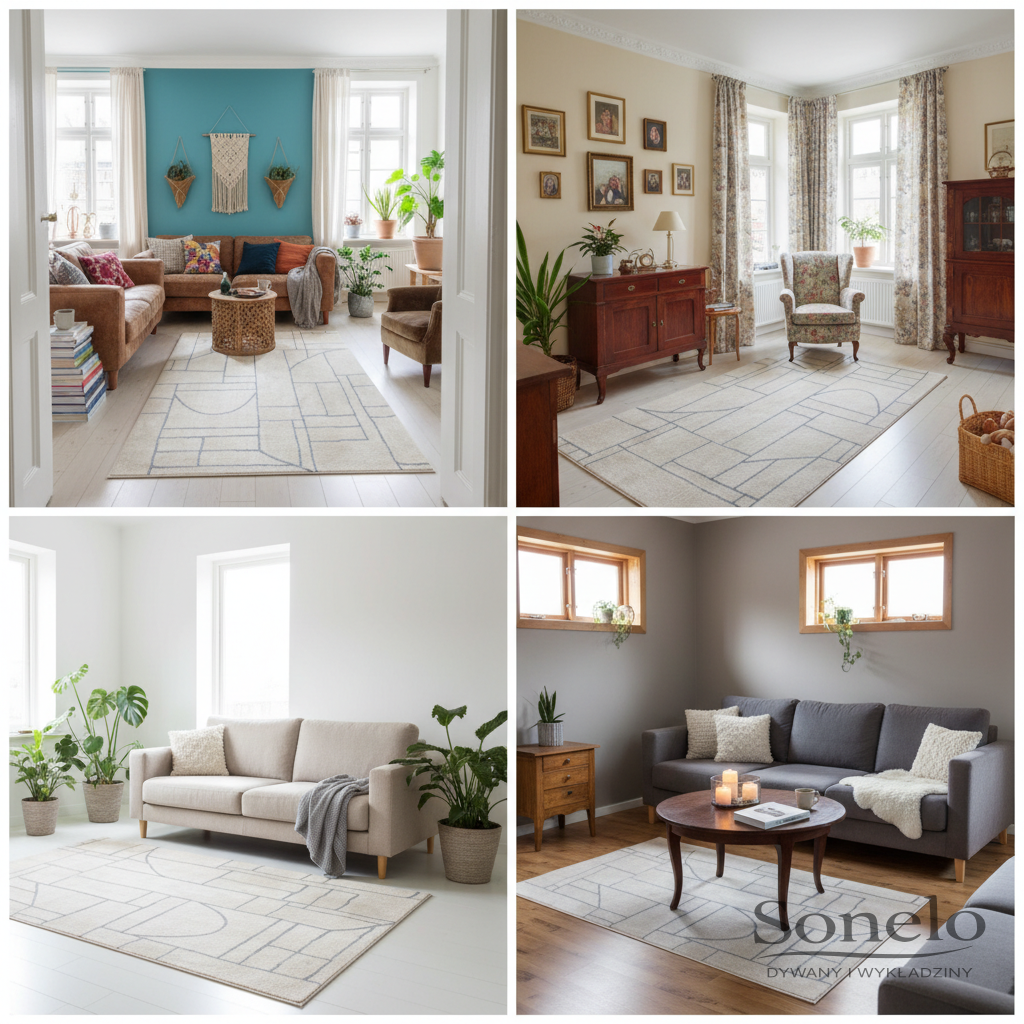 Dywany Sonelo w aranżacjach