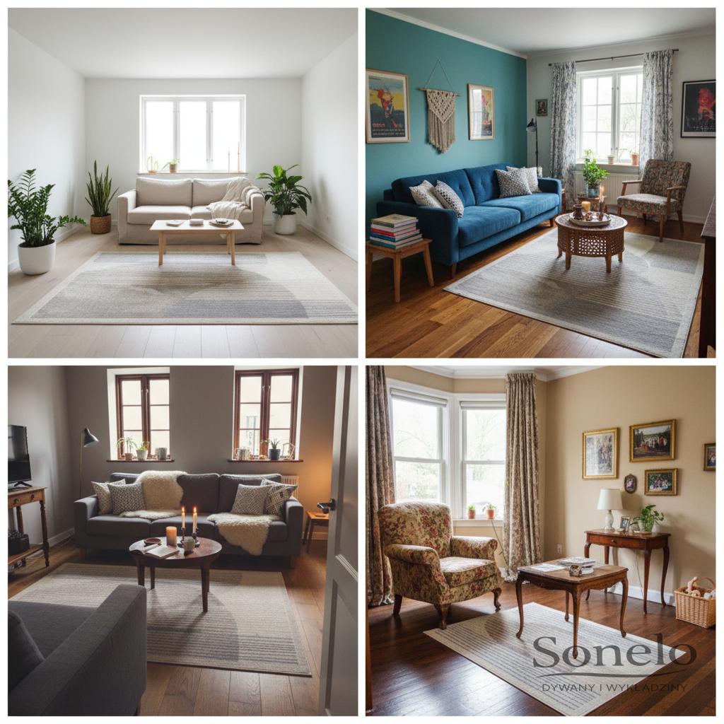 Dywany Sonelo w aranżacjach