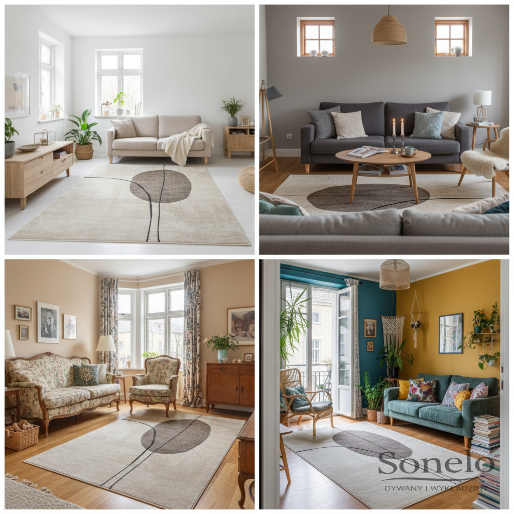 Dywany Sonelo w aranżacjach