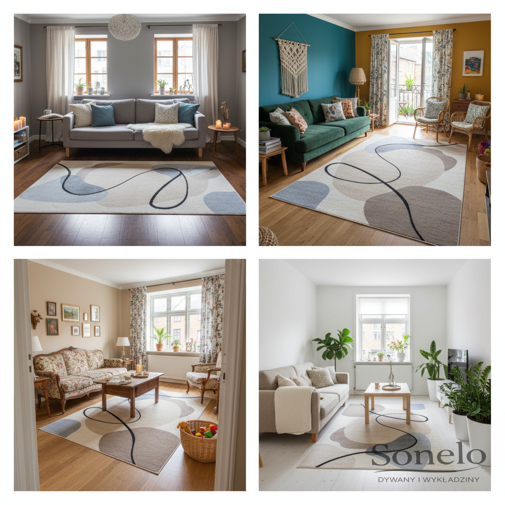 Dywany Sonelo w aranżacjach