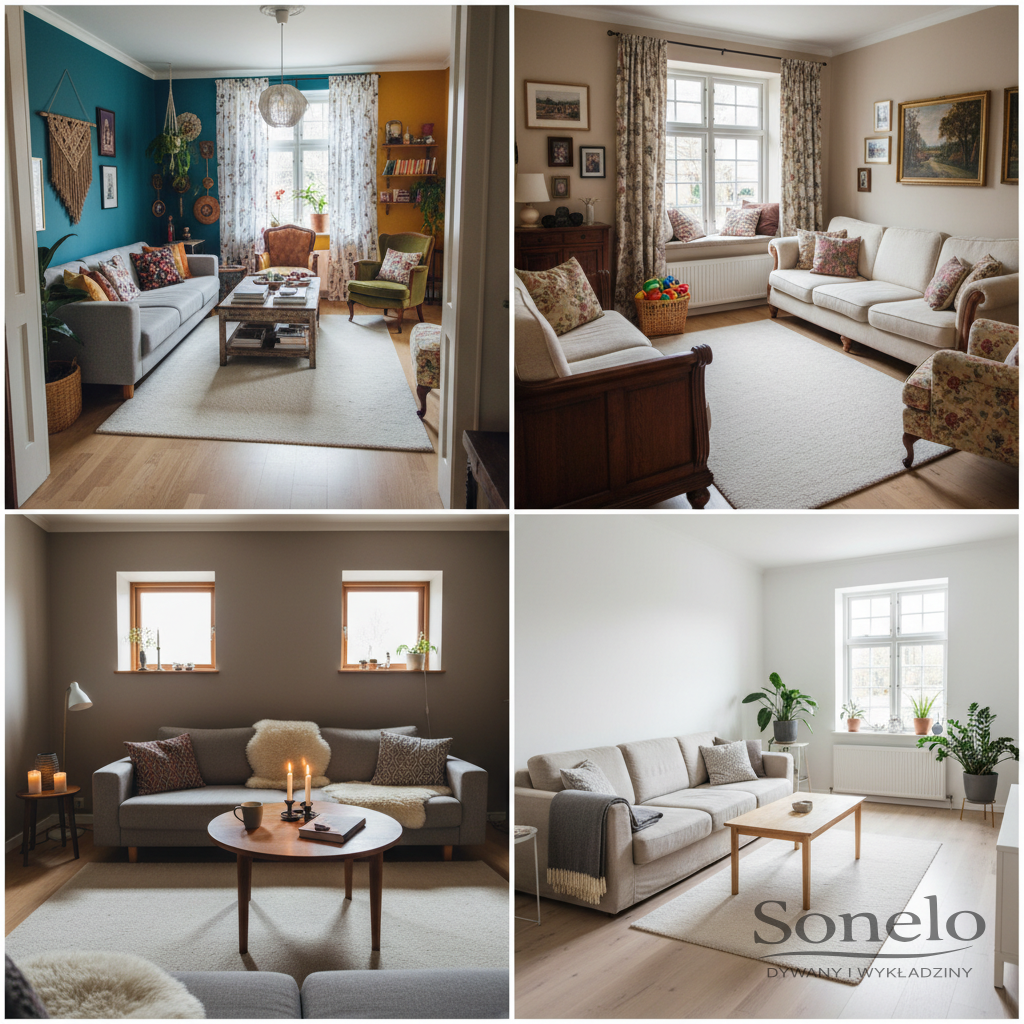 Dywany Sonelo w aranżacjach