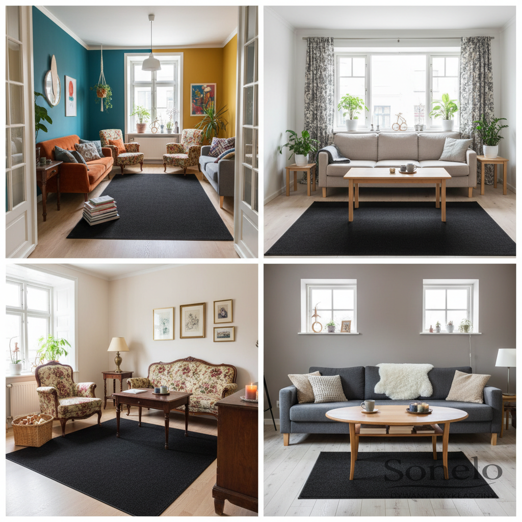 Dywany Sonelo w aranżacjach