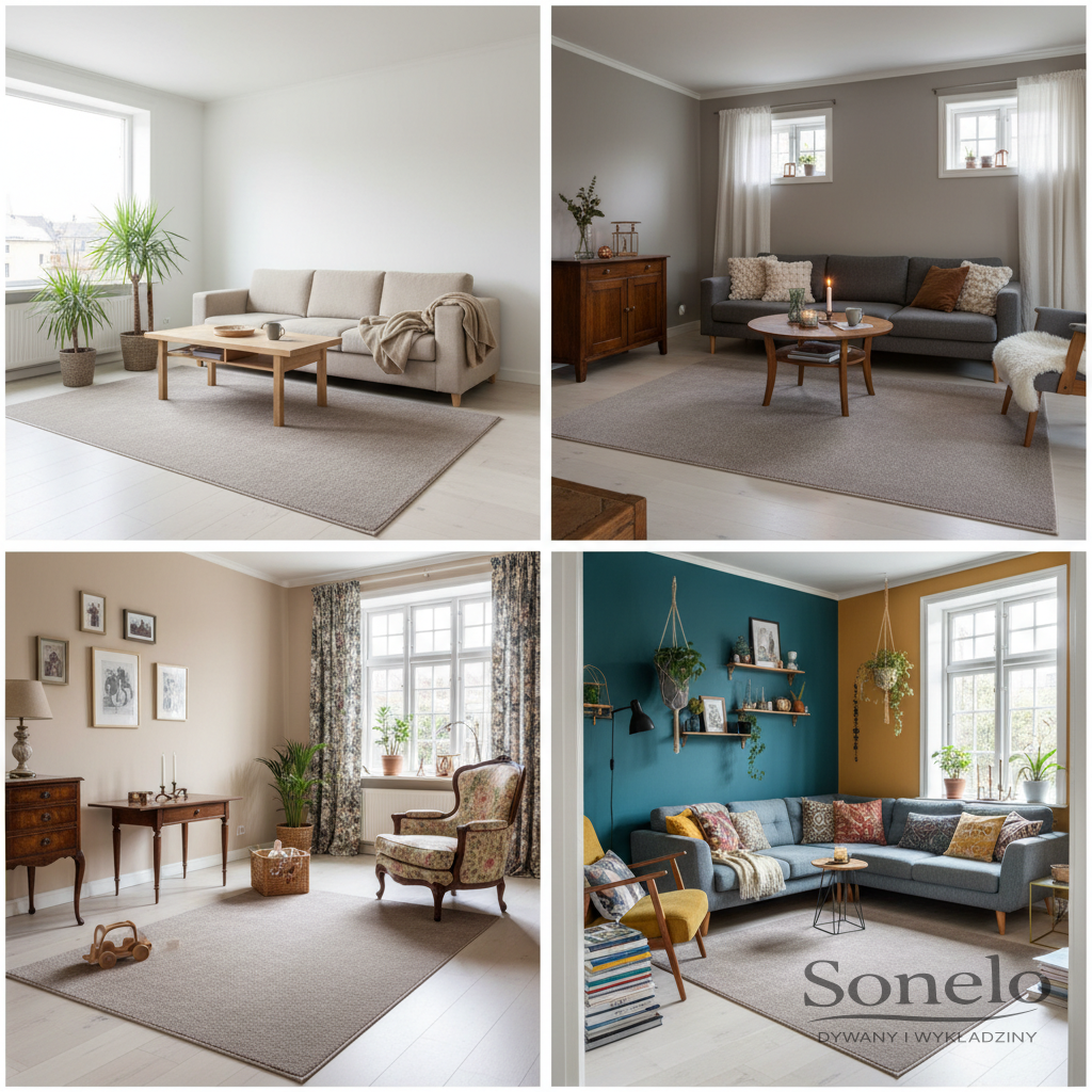 Dywany Sonelo w aranżacjach