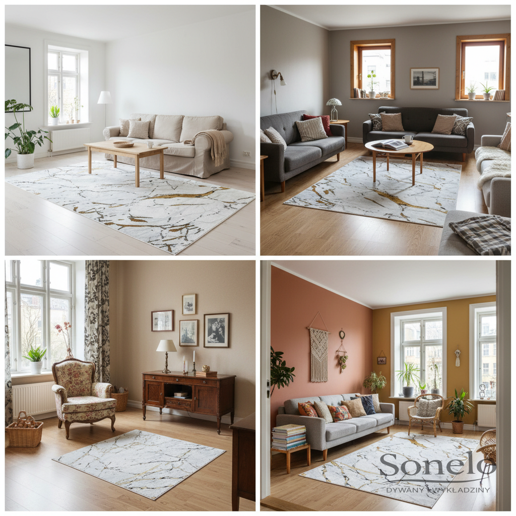 Dywany Sonelo w aranżacjach