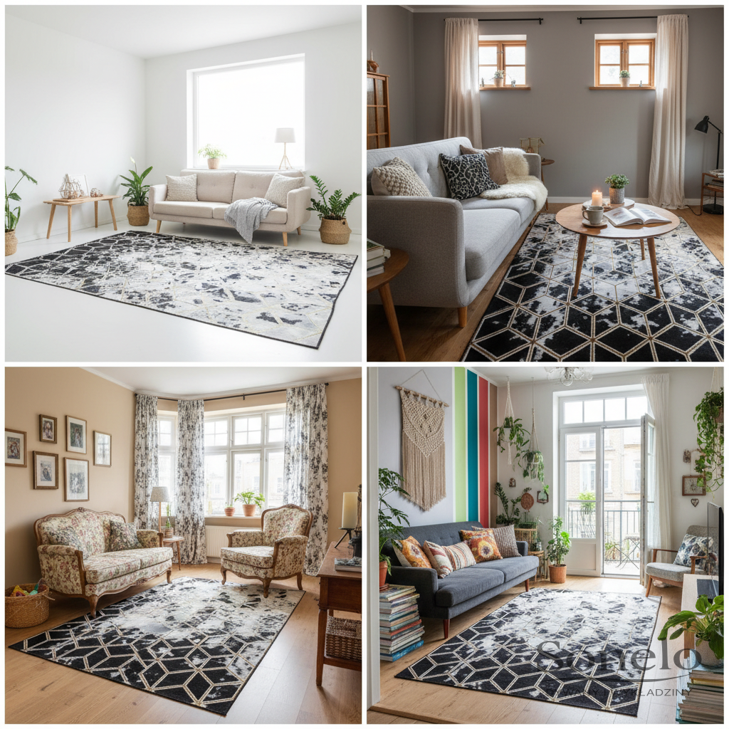 Dywany Sonelo w aranżacjach