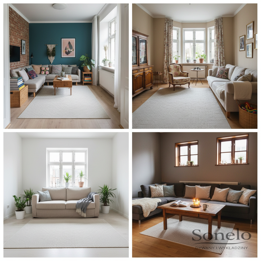 Dywany Sonelo w aranżacjach