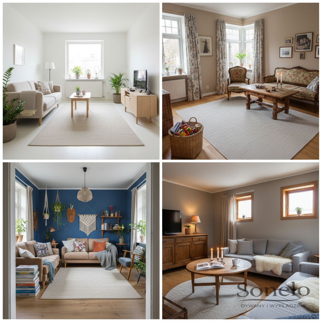 Dywany Sonelo w aranżacjach