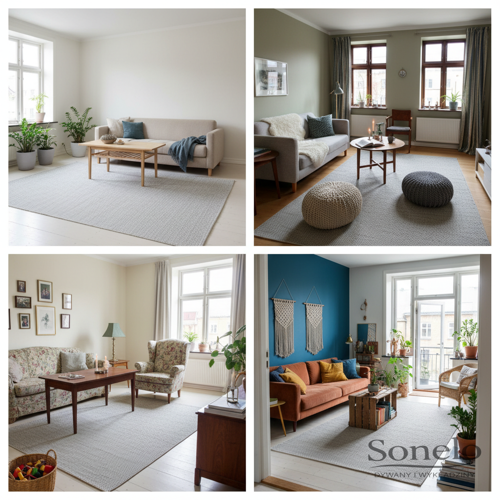 Dywany Sonelo w aranżacjach