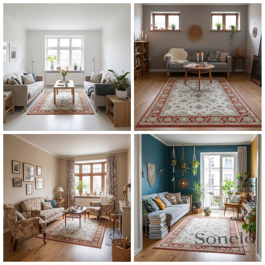 Dywany Sonelo w aranżacjach