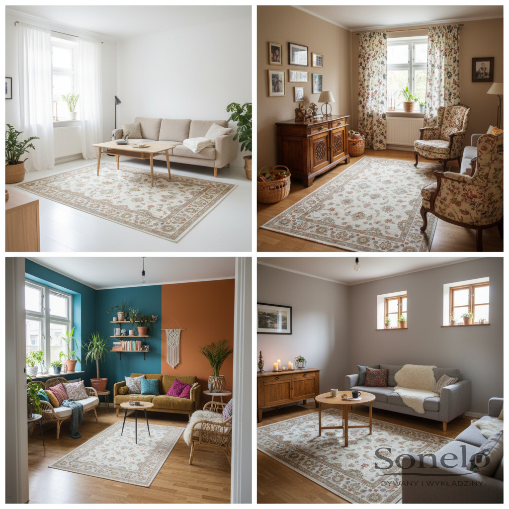 Dywany Sonelo w aranżacjach