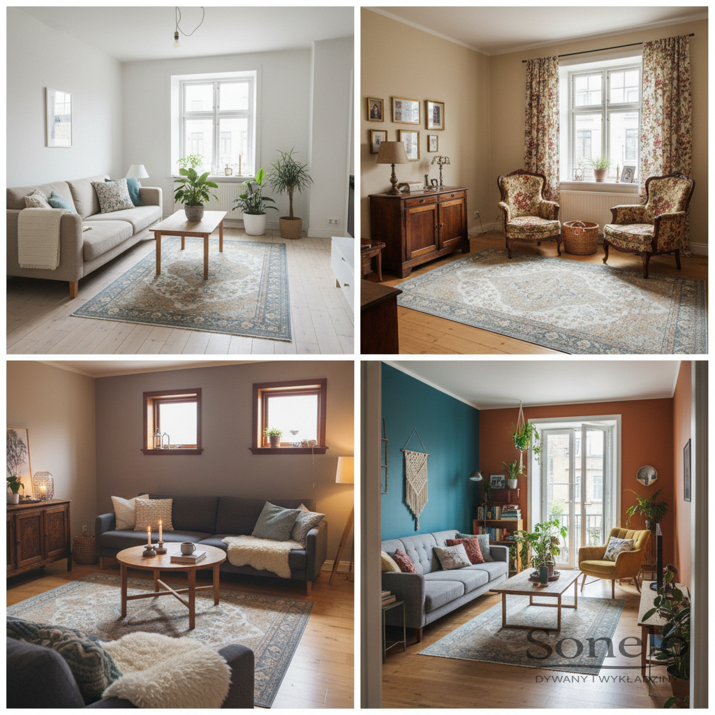 Dywany Sonelo w aranżacjach