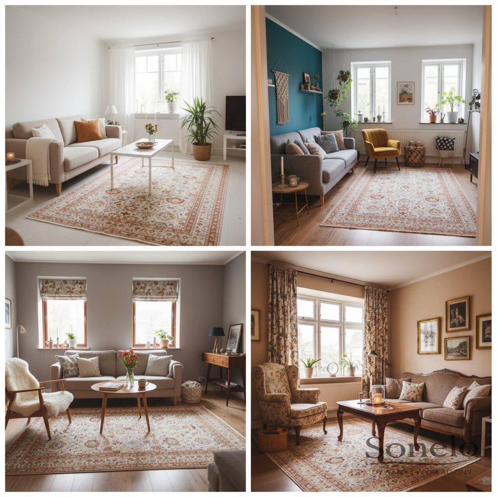 Dywany Sonelo w aranżacjach