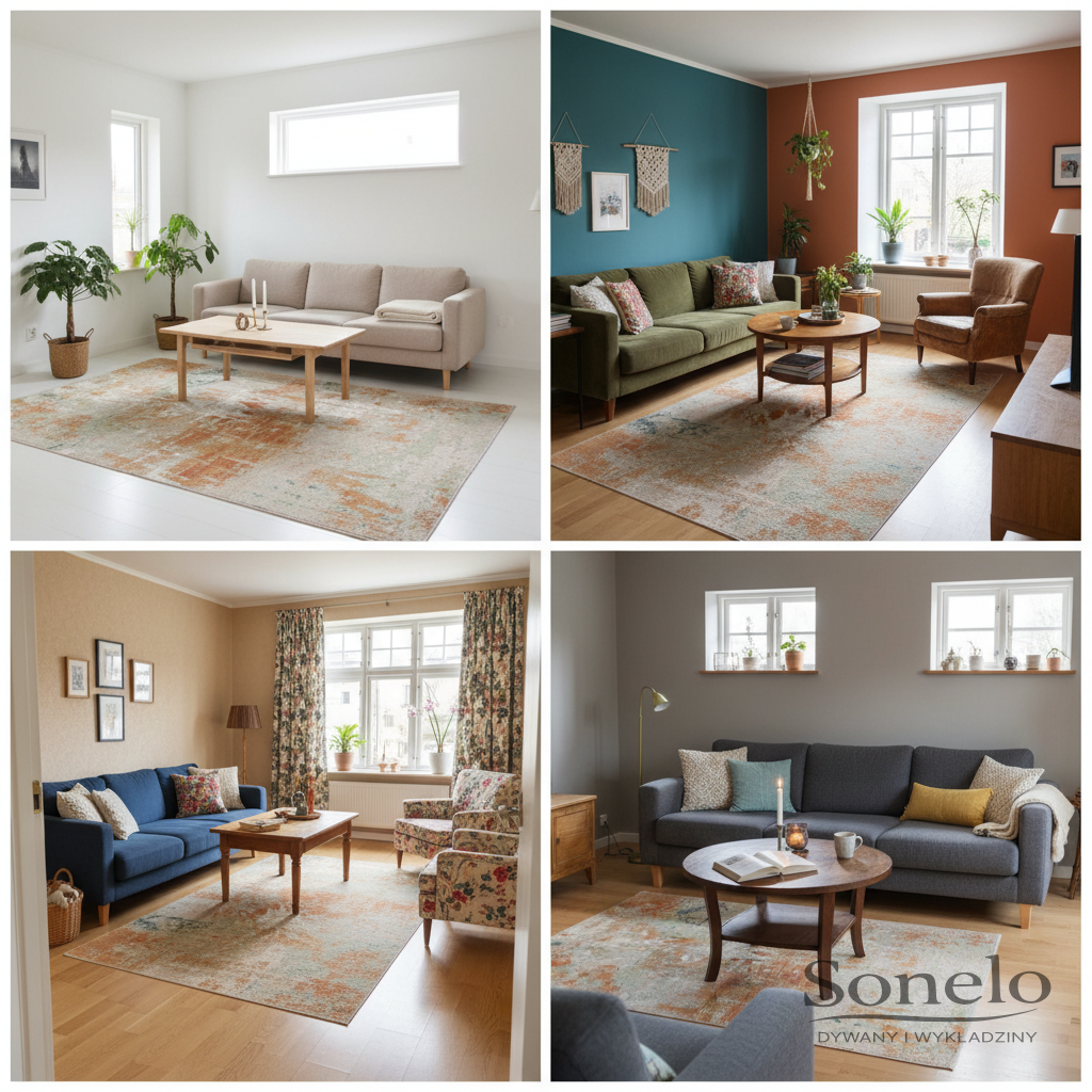 Dywany Sonelo w aranżacjach