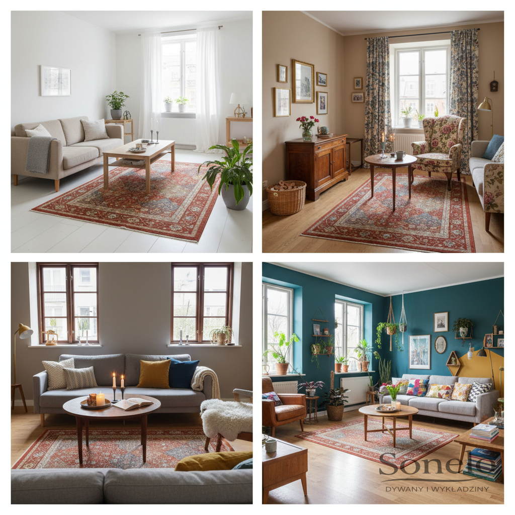 Dywany Sonelo w aranżacjach