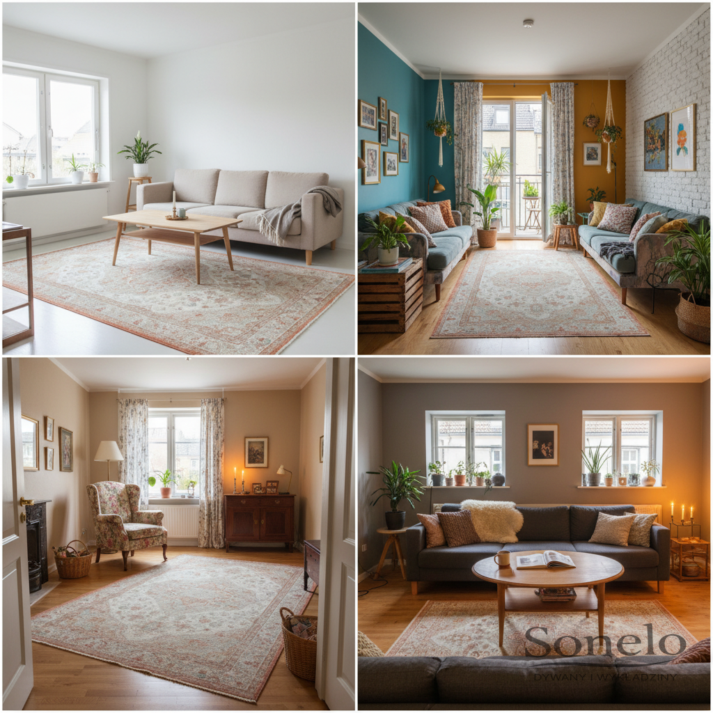 Dywany Sonelo w aranżacjach