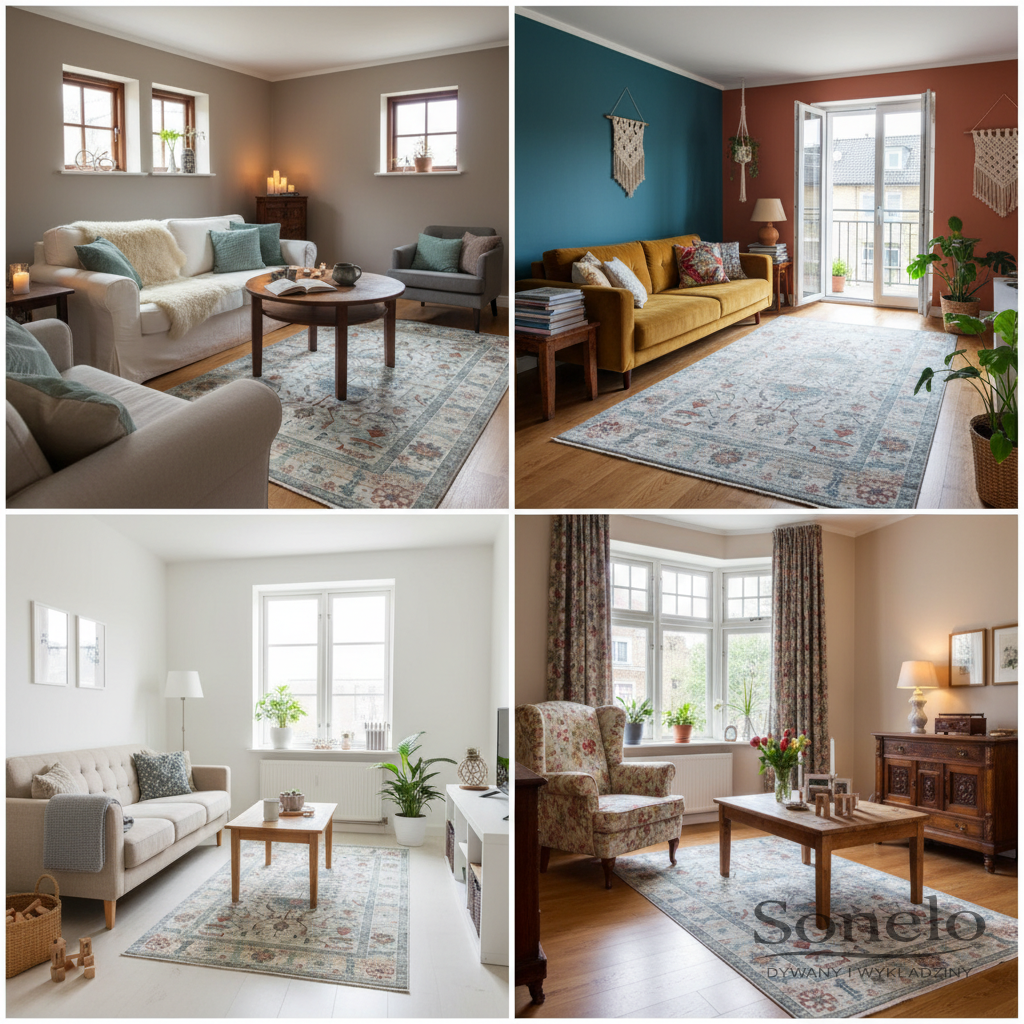 Dywany Sonelo w aranżacjach