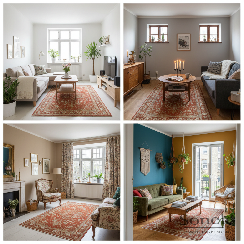 Dywany Sonelo w aranżacjach