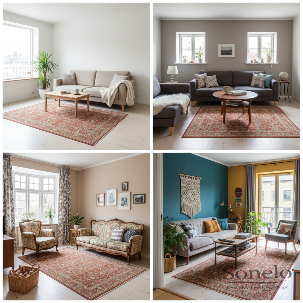 Dywany Sonelo w aranżacjach