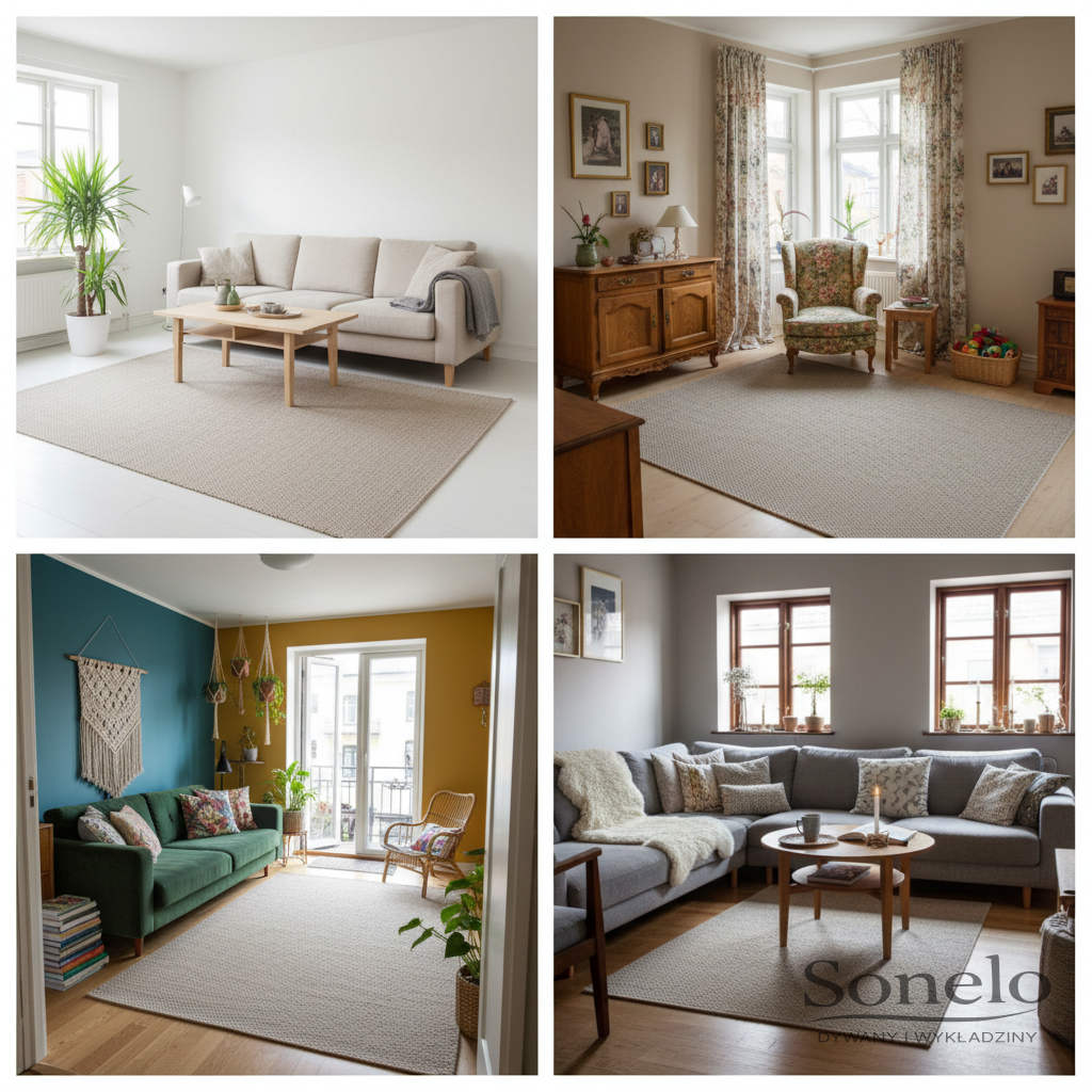 Dywany Sonelo w aranżacjach