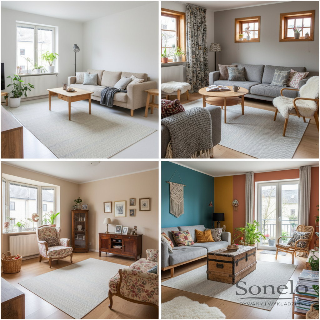 Dywany Sonelo w aranżacjach