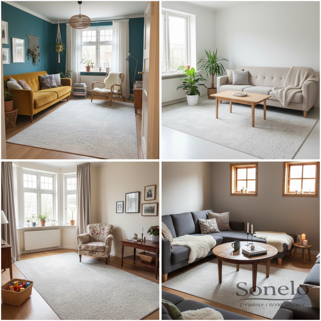 Dywany Sonelo w aranżacjach