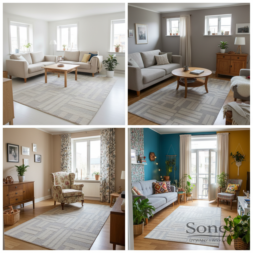 Dywany Sonelo w aranżacjach