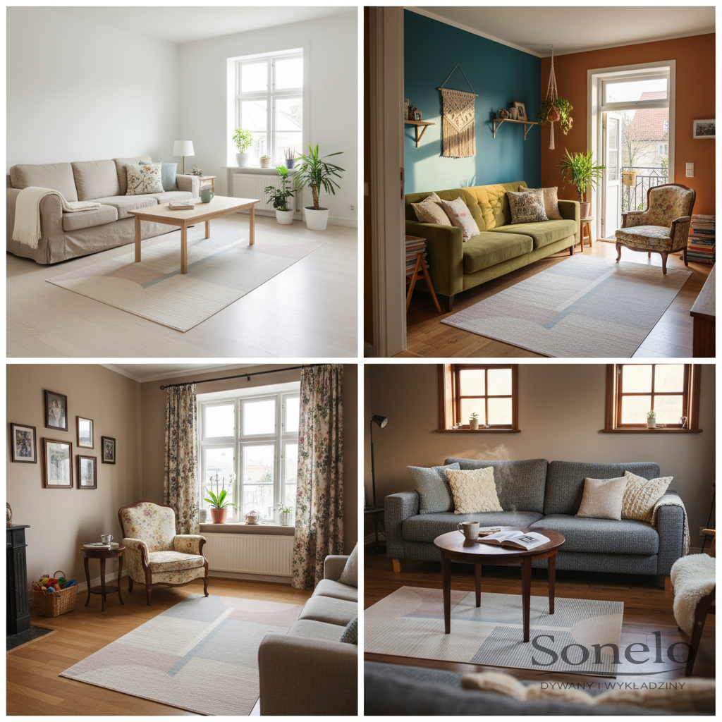 Dywany Sonelo w aranżacjach