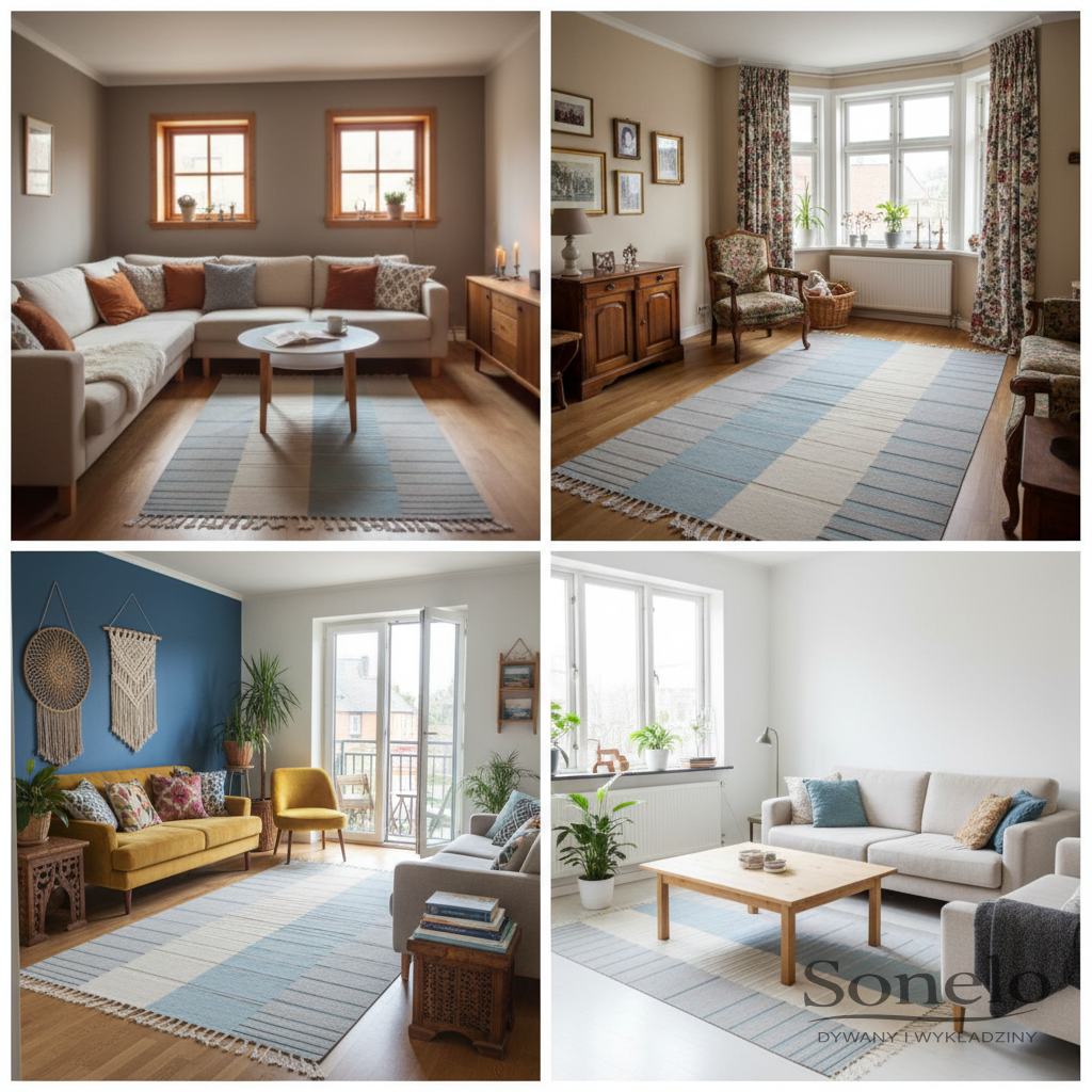 Dywany Sonelo w aranżacjach