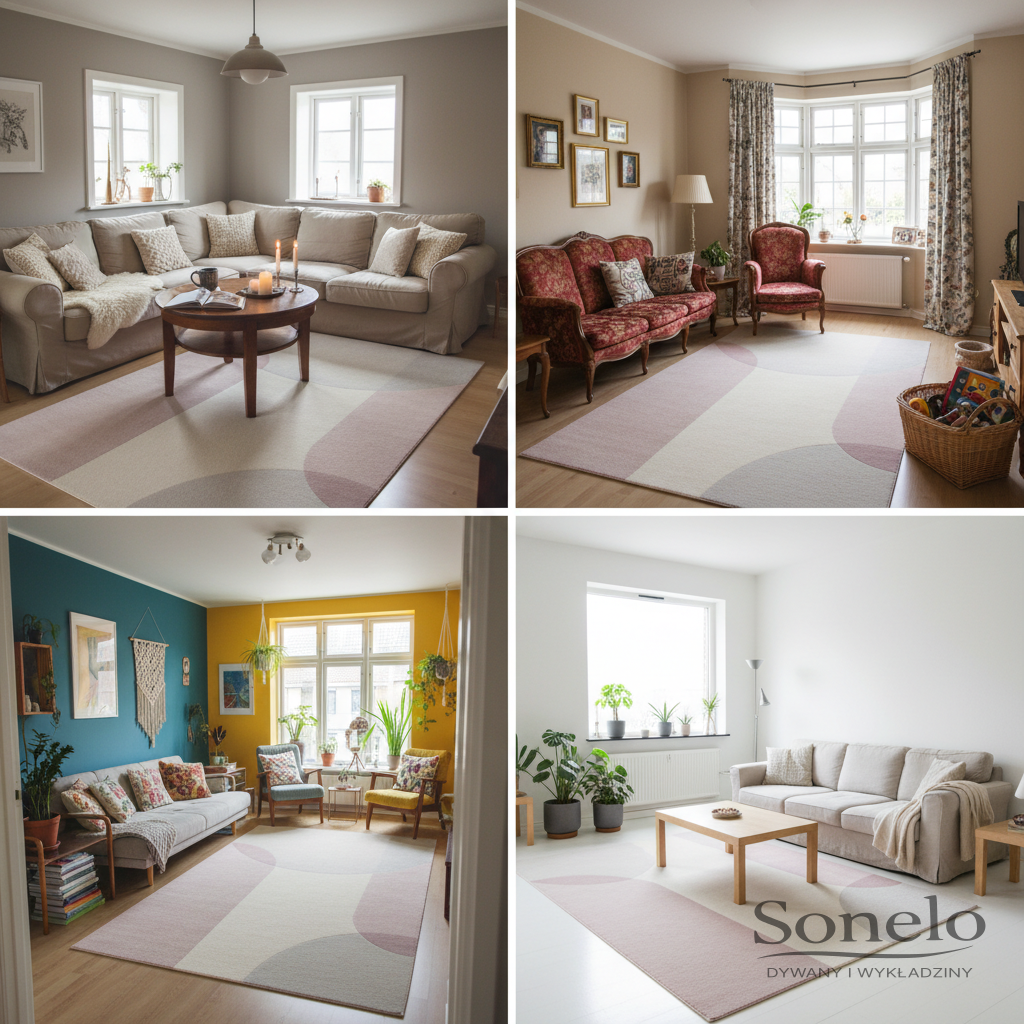 Dywany Sonelo w aranżacjach