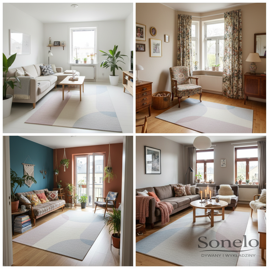 Dywany Sonelo w aranżacjach