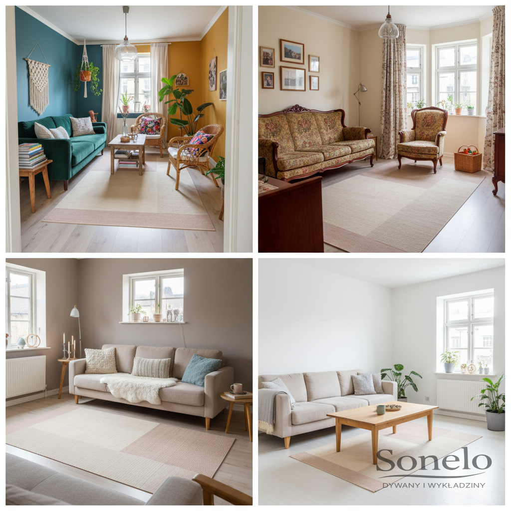 Dywany Sonelo w aranżacjach