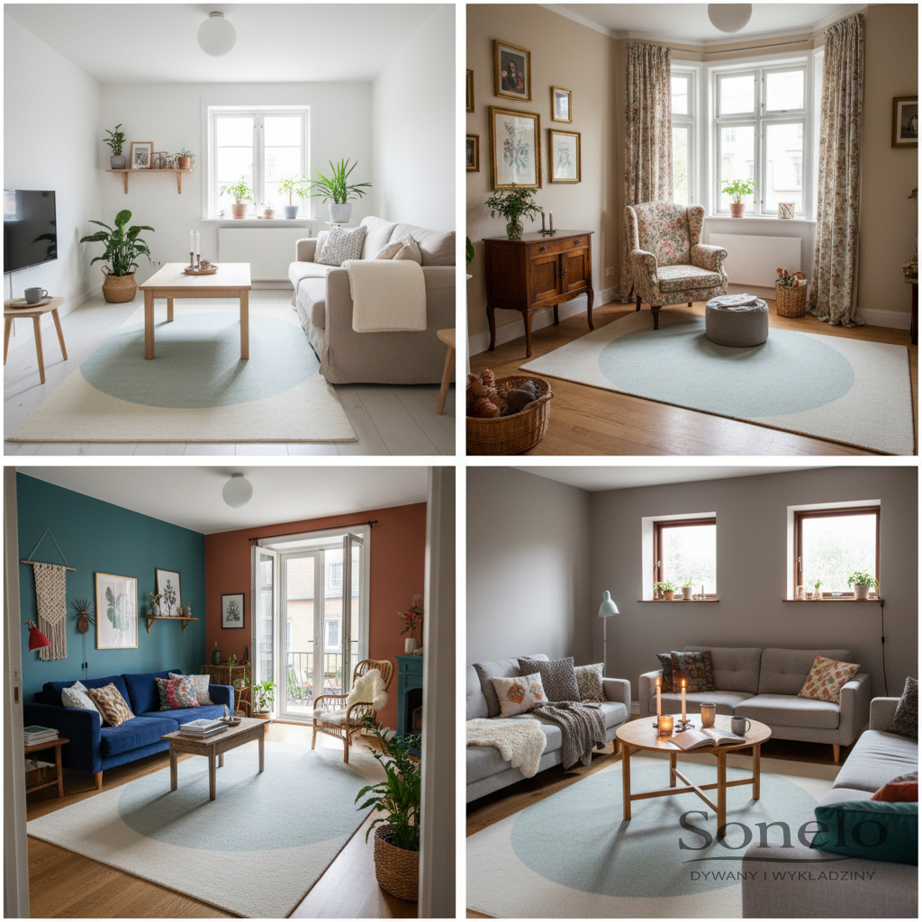 Dywany Sonelo w aranżacjach